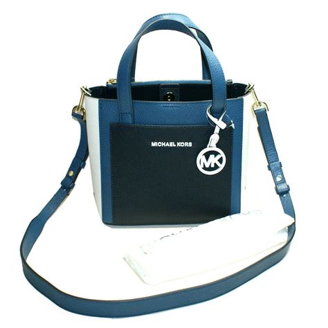 michael kors chambray bag|Michael Kors blue crossbody.